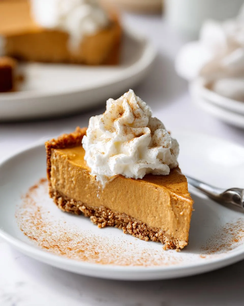 pumpkin cream pie - detail 4