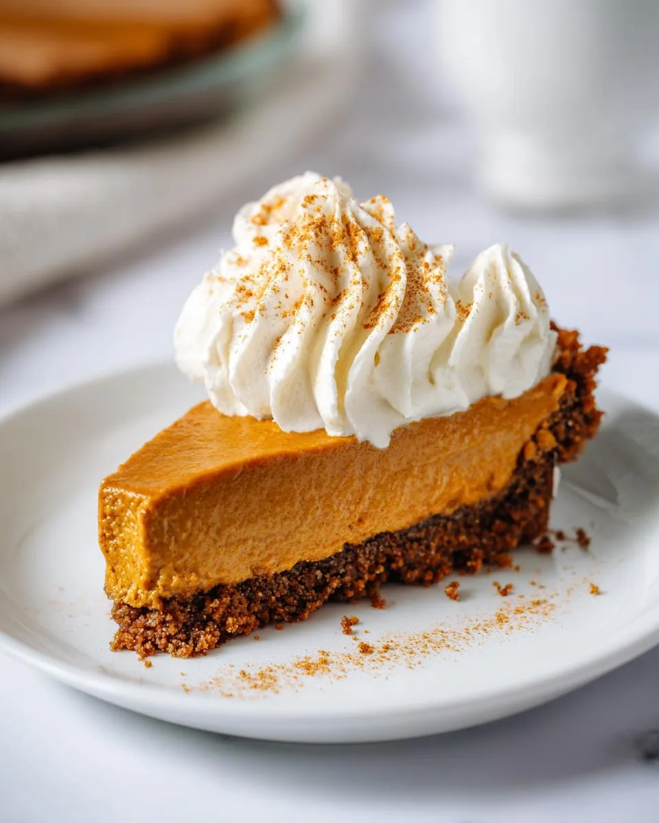 pumpkin cream pie - detail 5