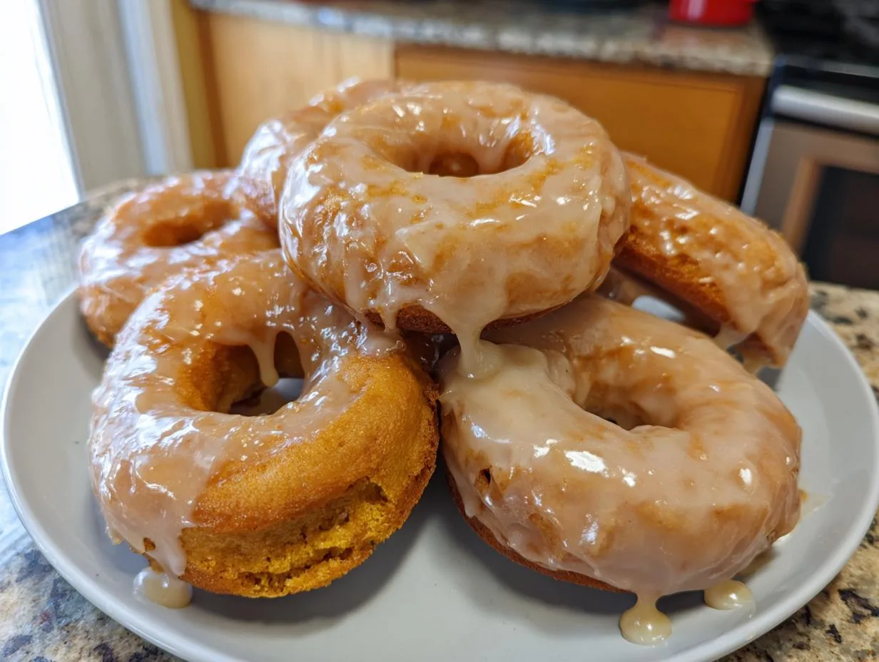 Irresistible Pumpkin Donuts With Maple Glaze in 5 Simple Steps