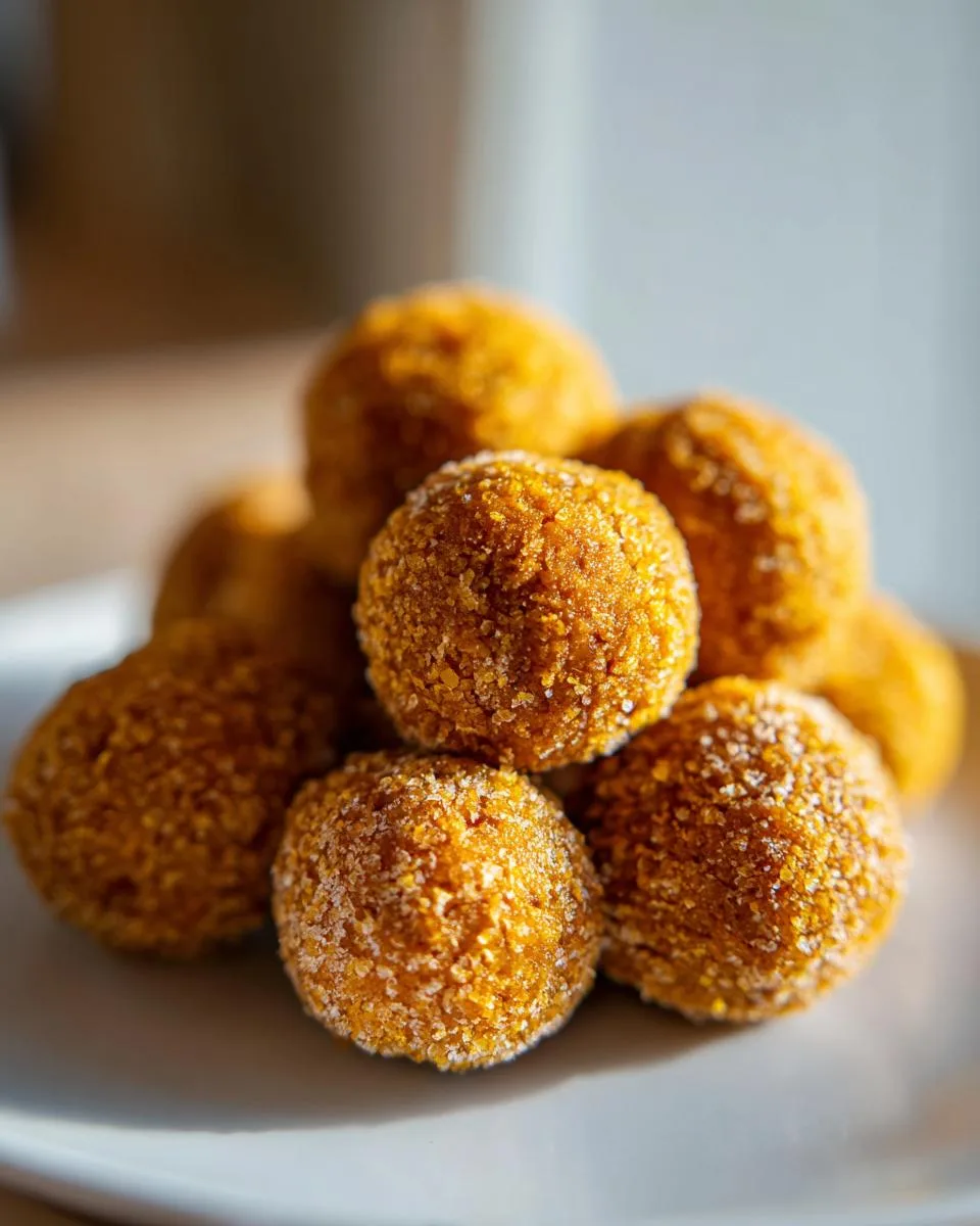 pumpkin pie energy balls - detail 4