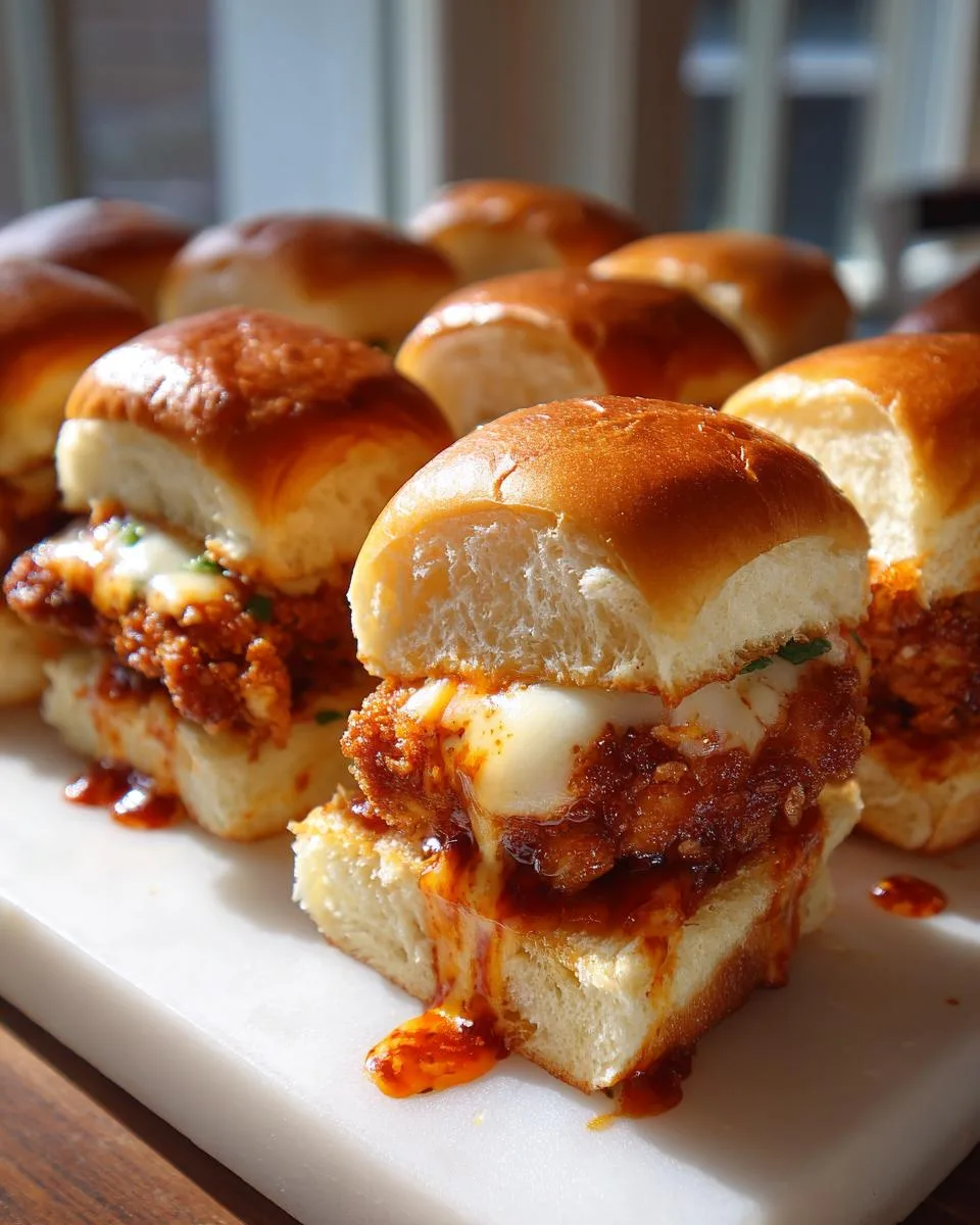 Bang Bang Chicken Sliders - detail 2