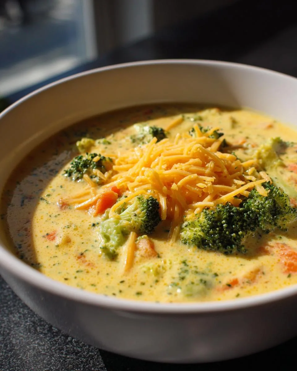Broccoli Cheddar Soup - detail 3