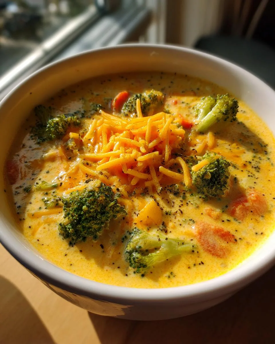 Broccoli Cheddar Soup - detail 4