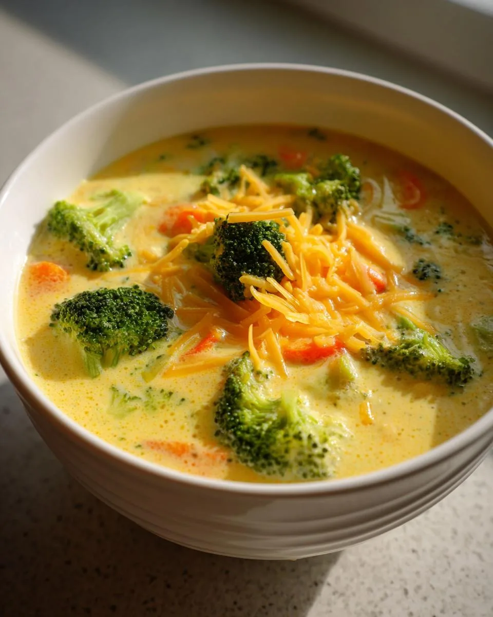 Broccoli Cheddar Soup - detail 5