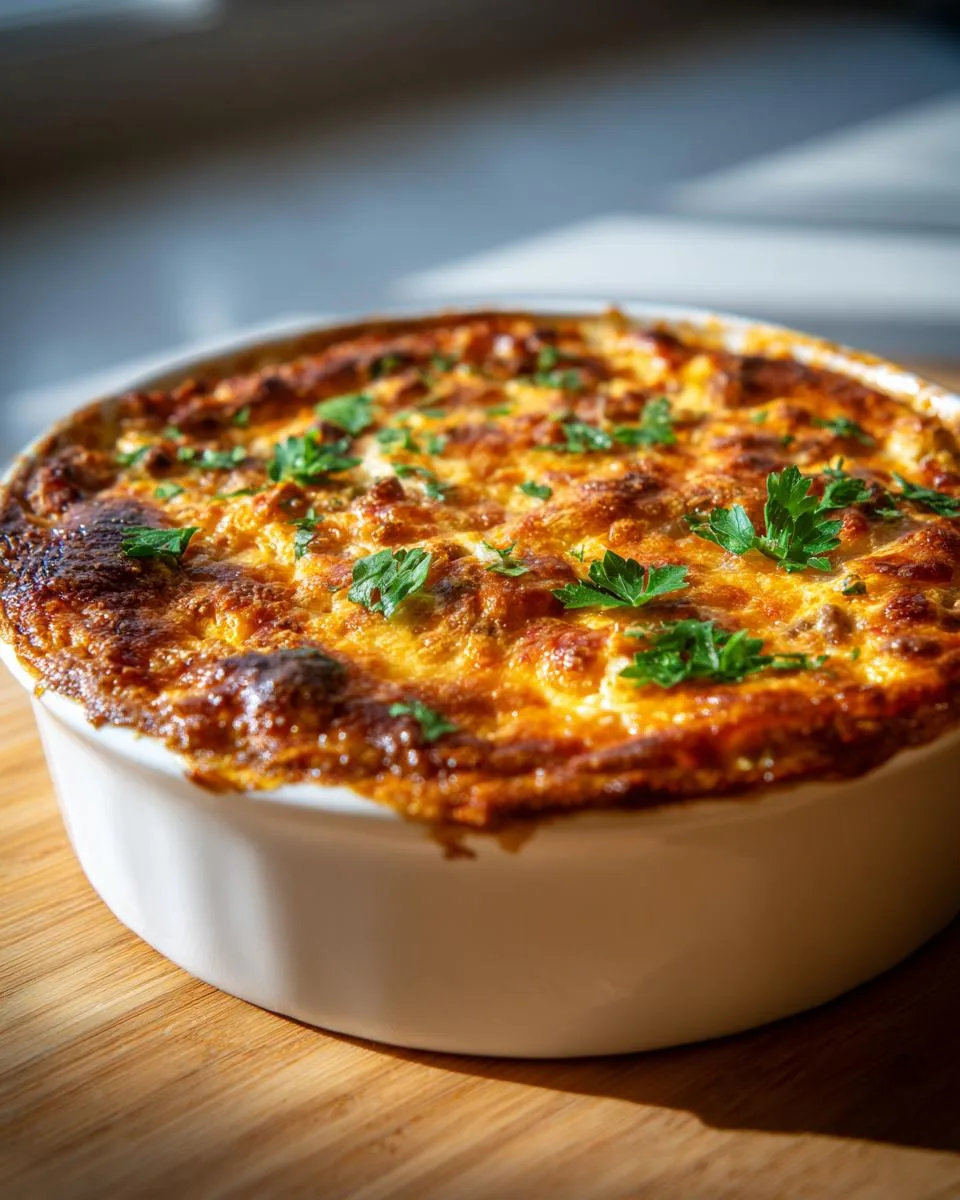 Cheesy Hamburger Rice Casserole - detail 1