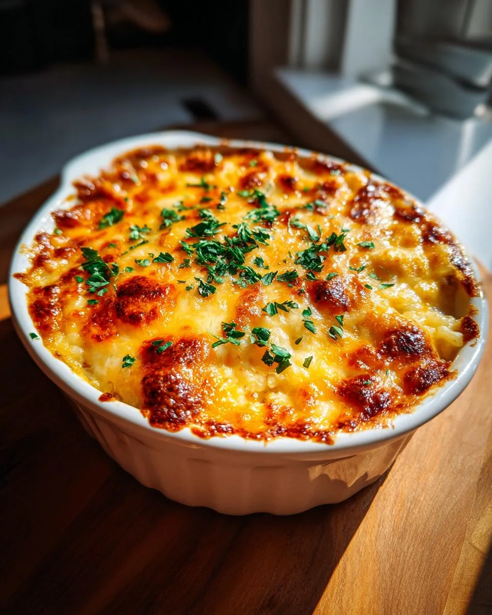 Cheesy Hamburger Rice Casserole - detail 2