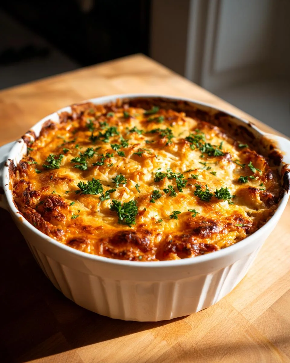Cheesy Hamburger Rice Casserole - detail 4