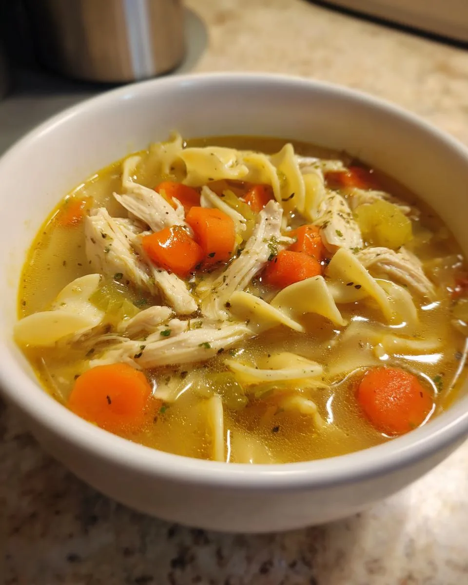Chick Fil A Chicken Noodle Soup - detail 1