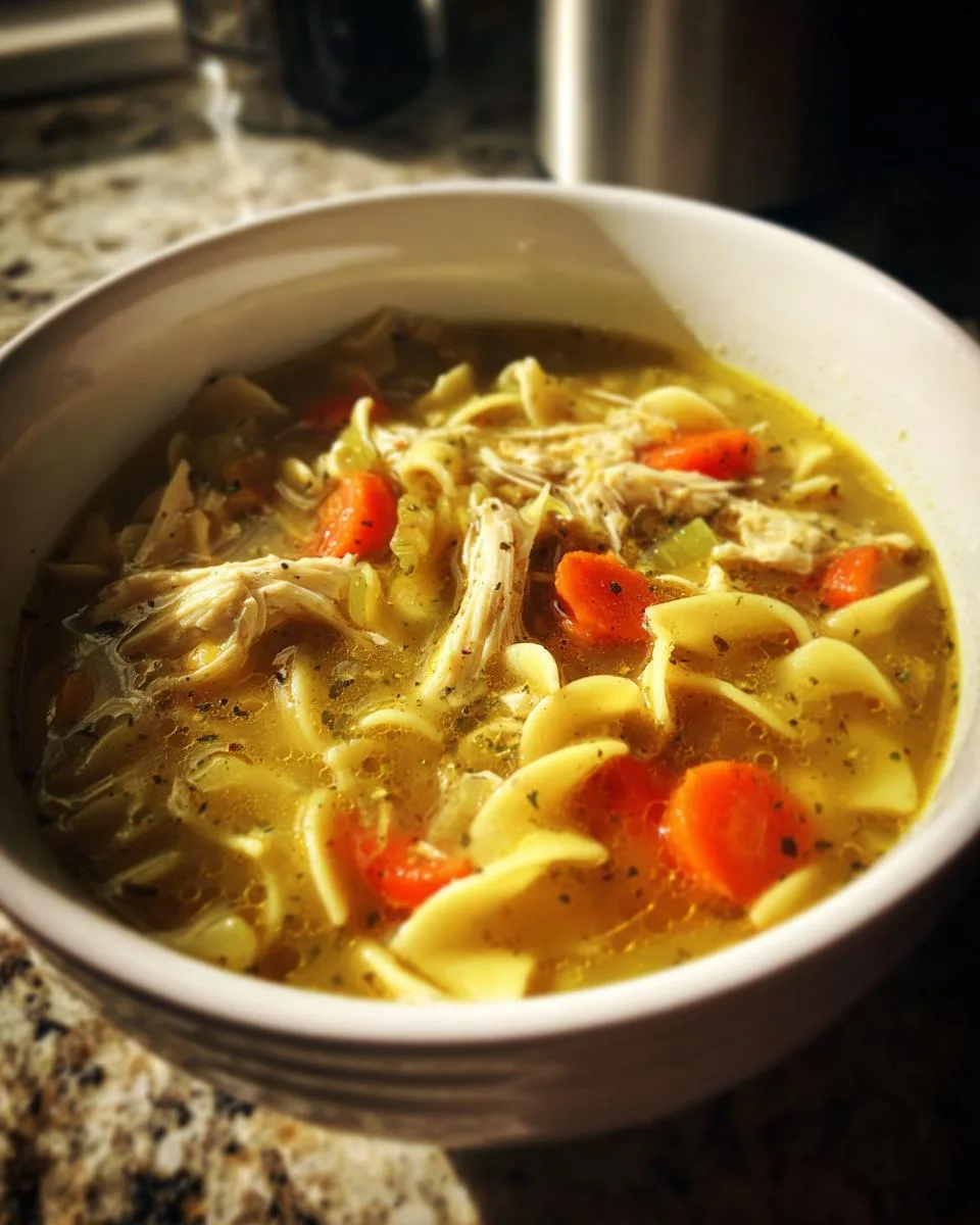 Chick Fil A Chicken Noodle Soup - detail 3