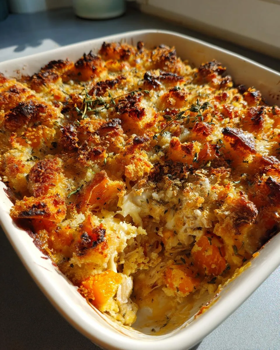 Chicken Leek Butternut Squash Bake - detail 4