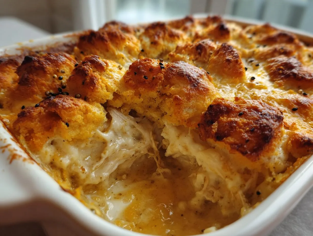 Creamy Chicken Ritz Casserole: A 10-Minute Comfort Food Miracle