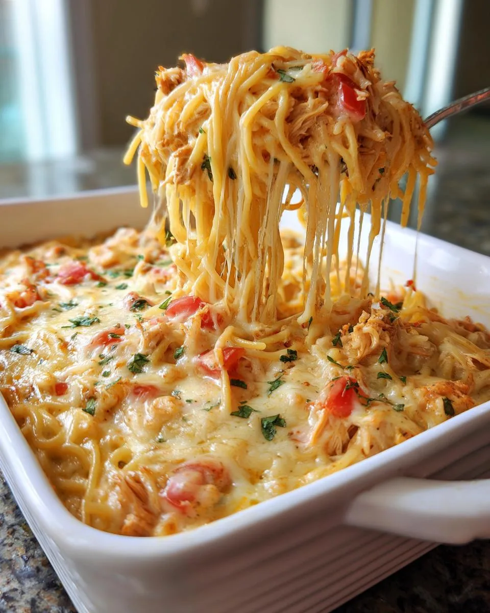 Chicken Spaghetti Casserole - detail 4