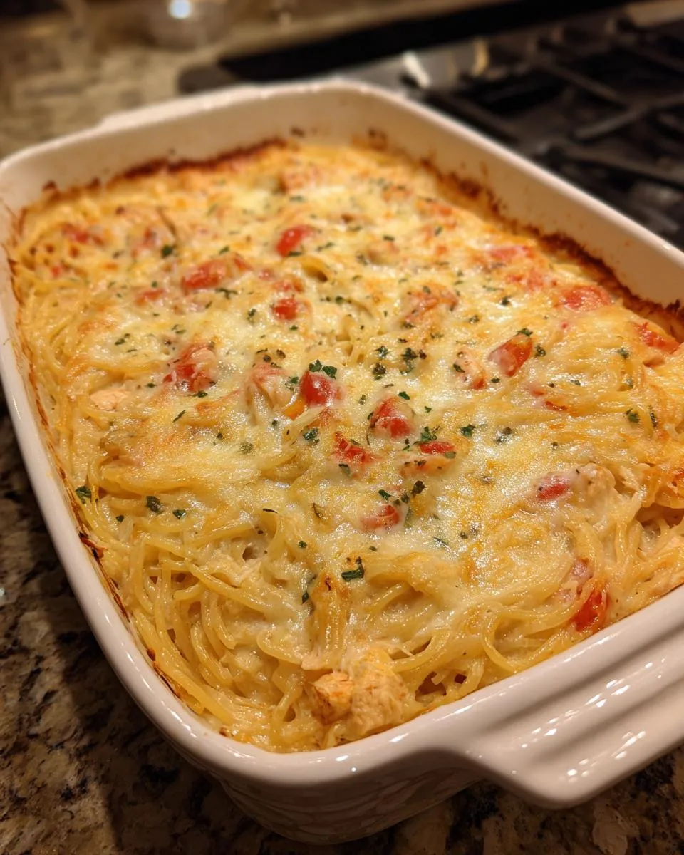 Chicken Spaghetti Casserole - detail 5