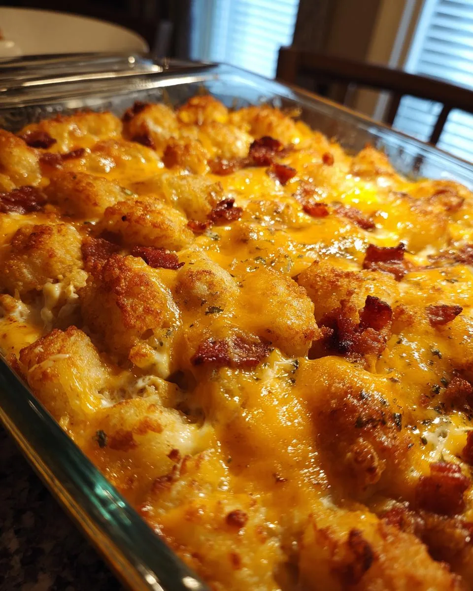 Chicken Tater Tot Casserole - detail 2
