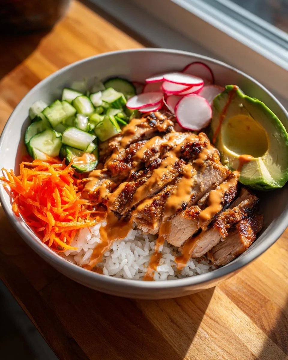 Chicken and Rice Bowls - detail 1