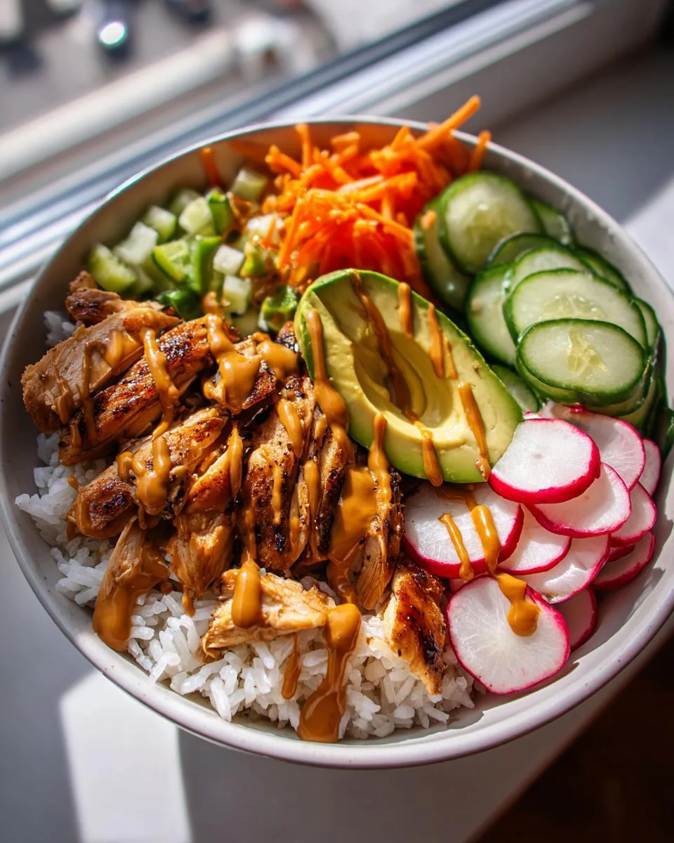 Chicken and Rice Bowls - detail 2