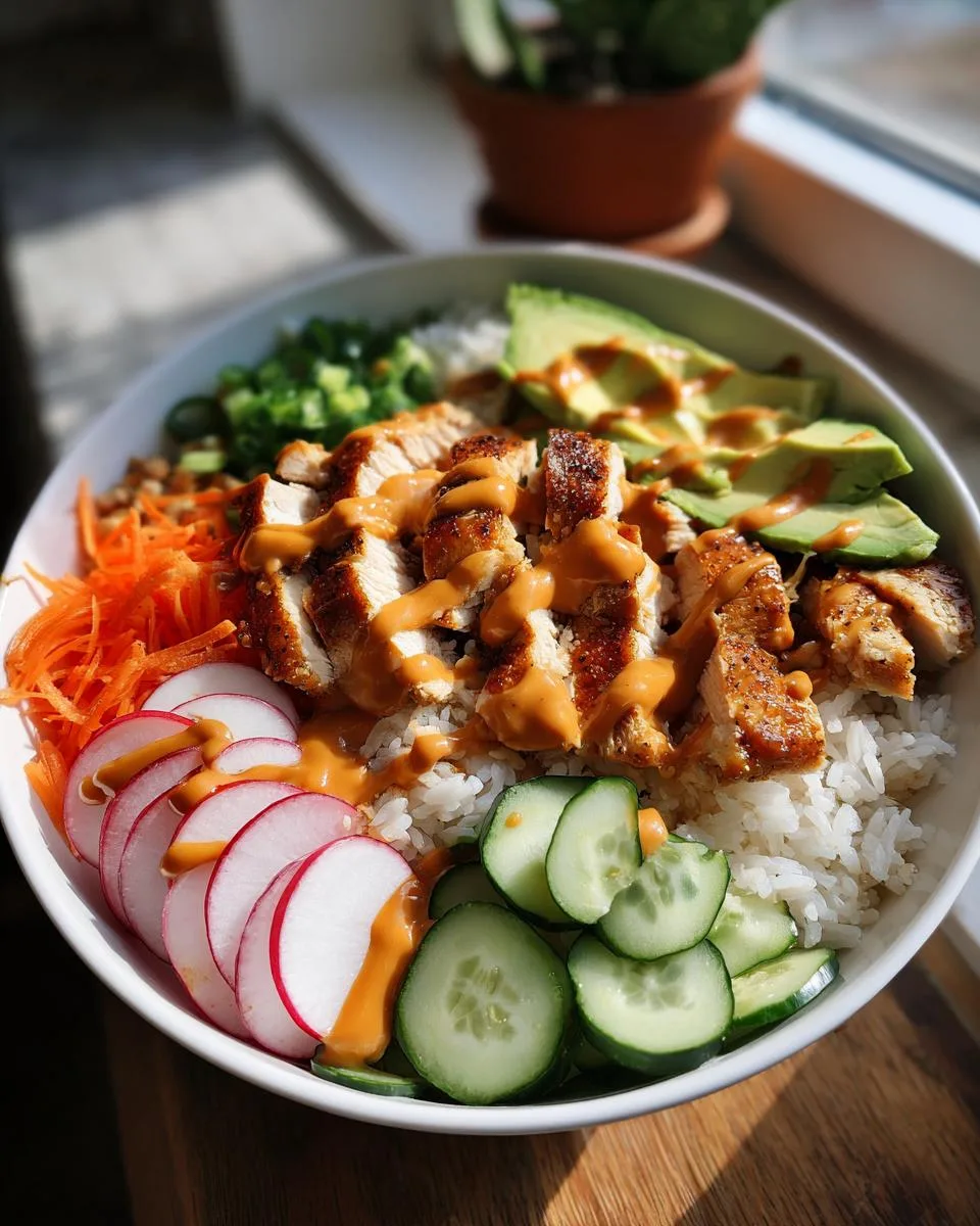 Chicken and Rice Bowls - detail 3