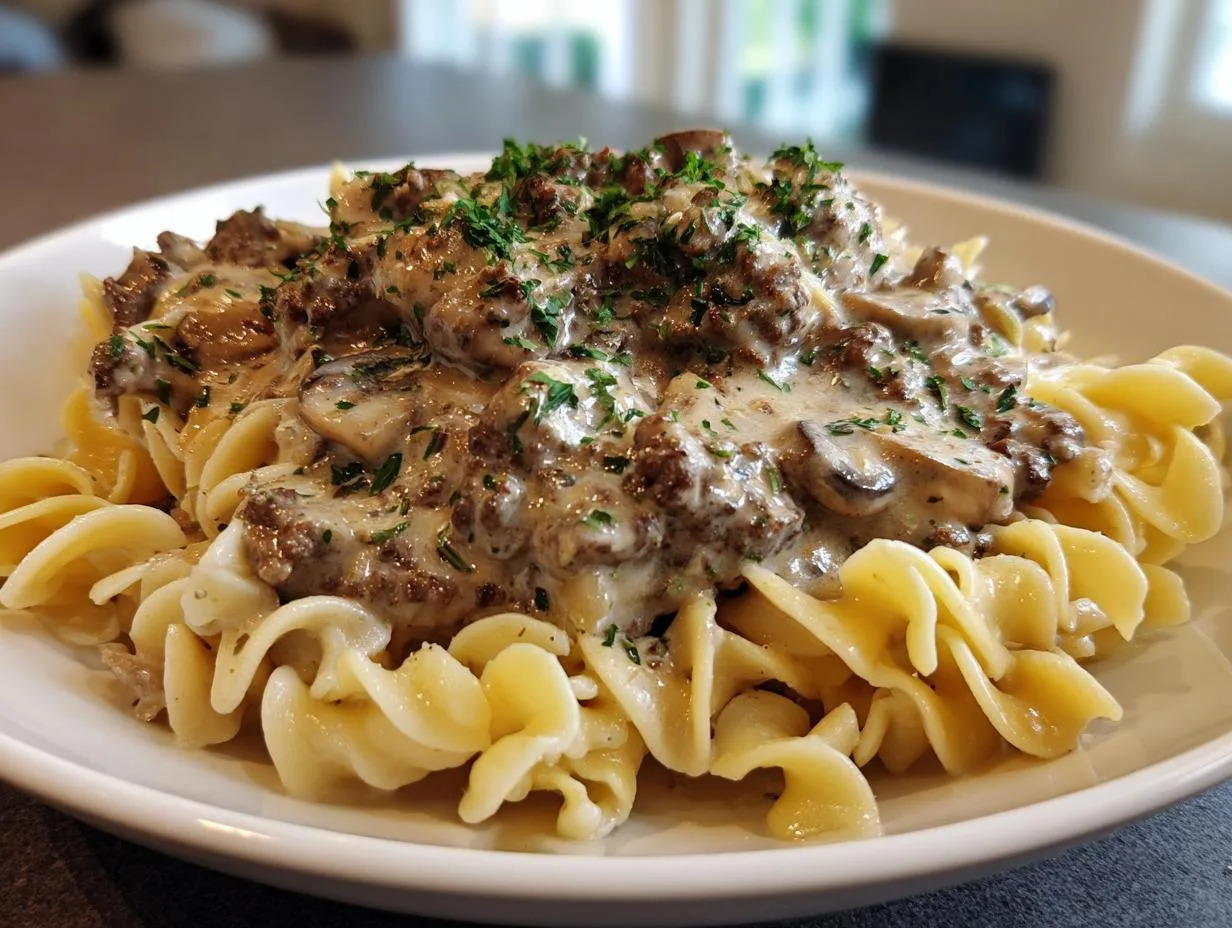 30-Minute Creamy Beef Stroganoff Recipe for Ultimate Comfort
