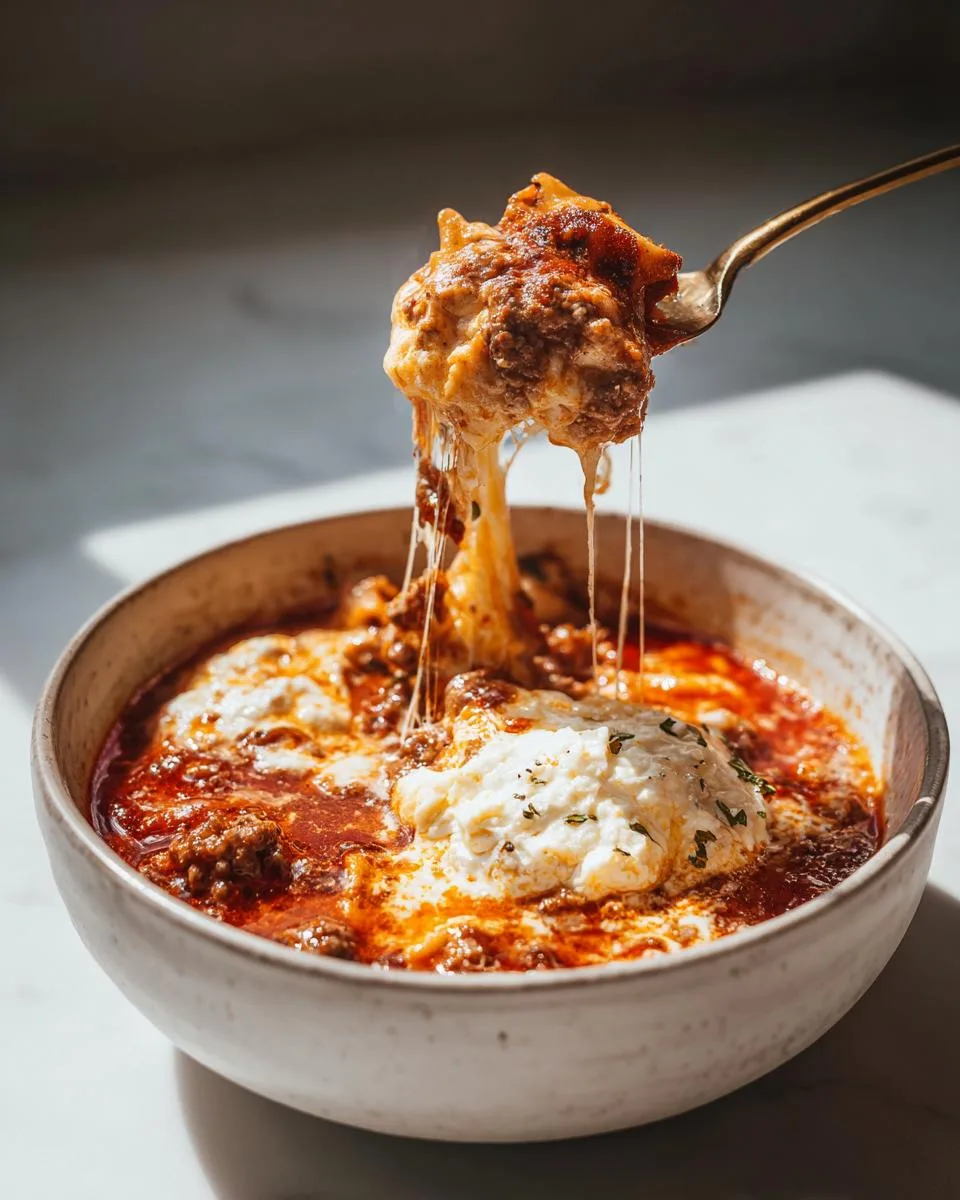 Crock Pot Lasagna Soup - detail 3