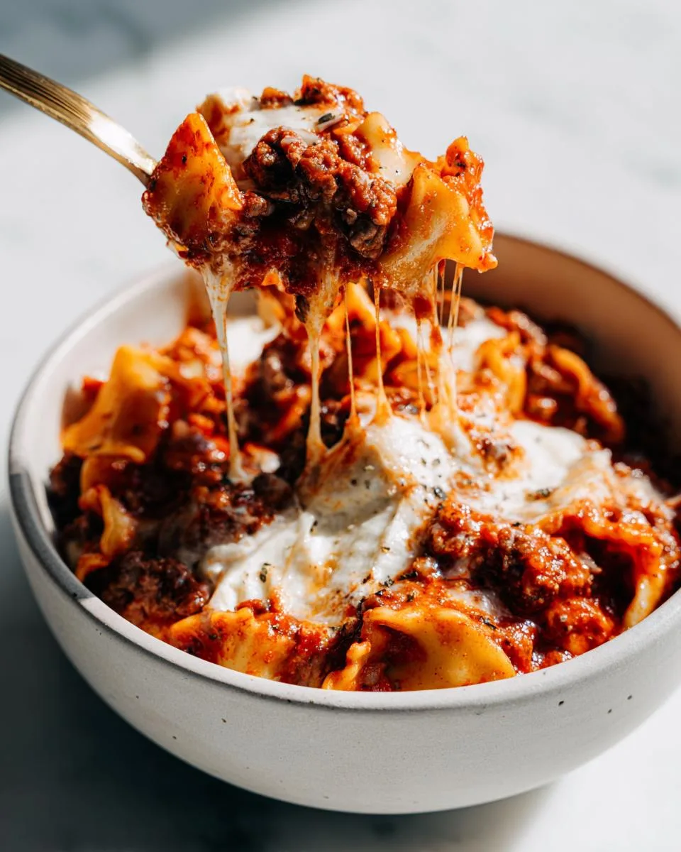 Crock Pot Lasagna Soup - detail 5