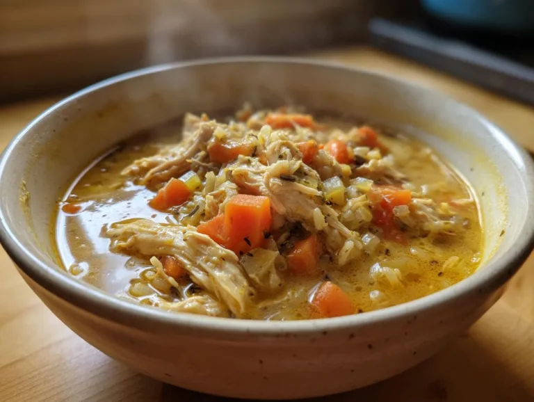 Crockpot Chicken and Wild Rice Soup