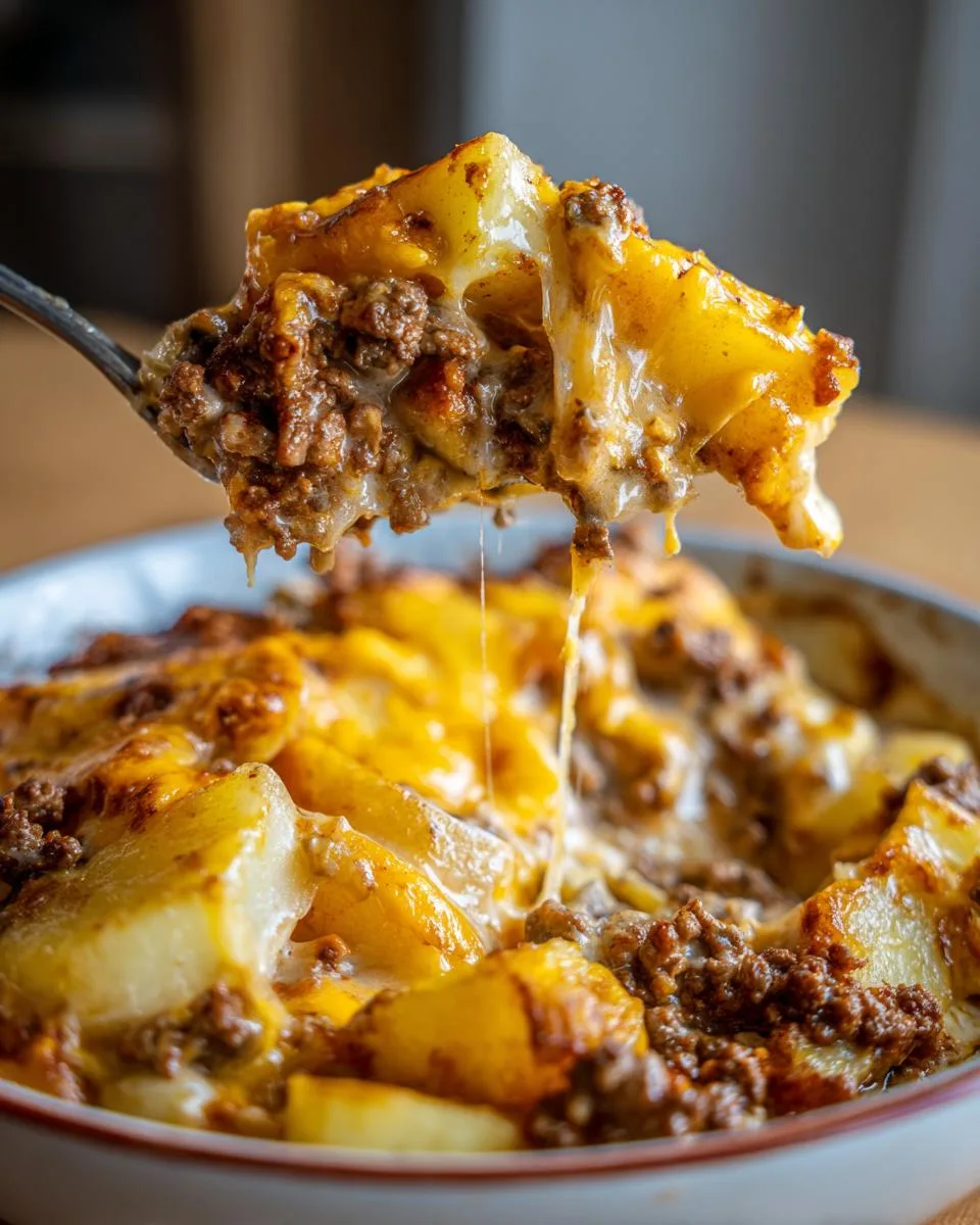 Crockpot Hamburger Potato Casserole - detail 4