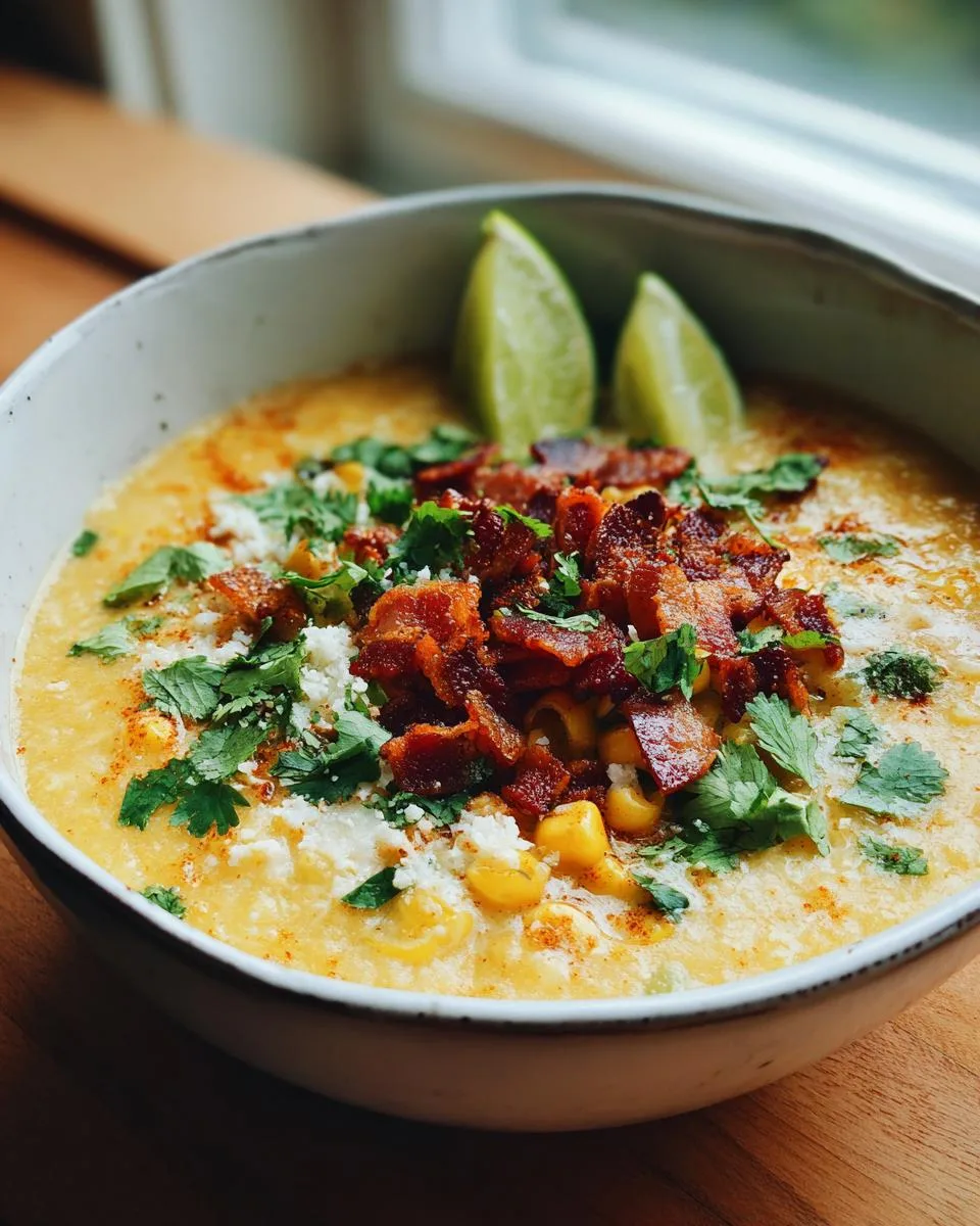 Crockpot Mexican Street Corn Soup - detail 4