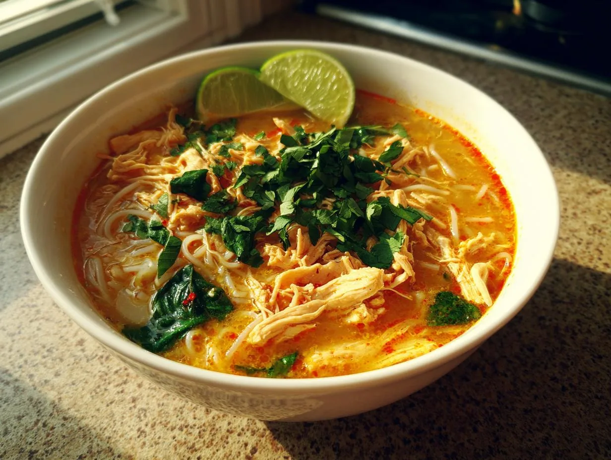 30-Minute Easy Thai Chicken Soup Recipe You’ll Crave Daily
