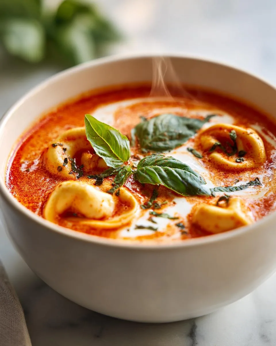 Easy Tomato Tortellini Soup - detail 5