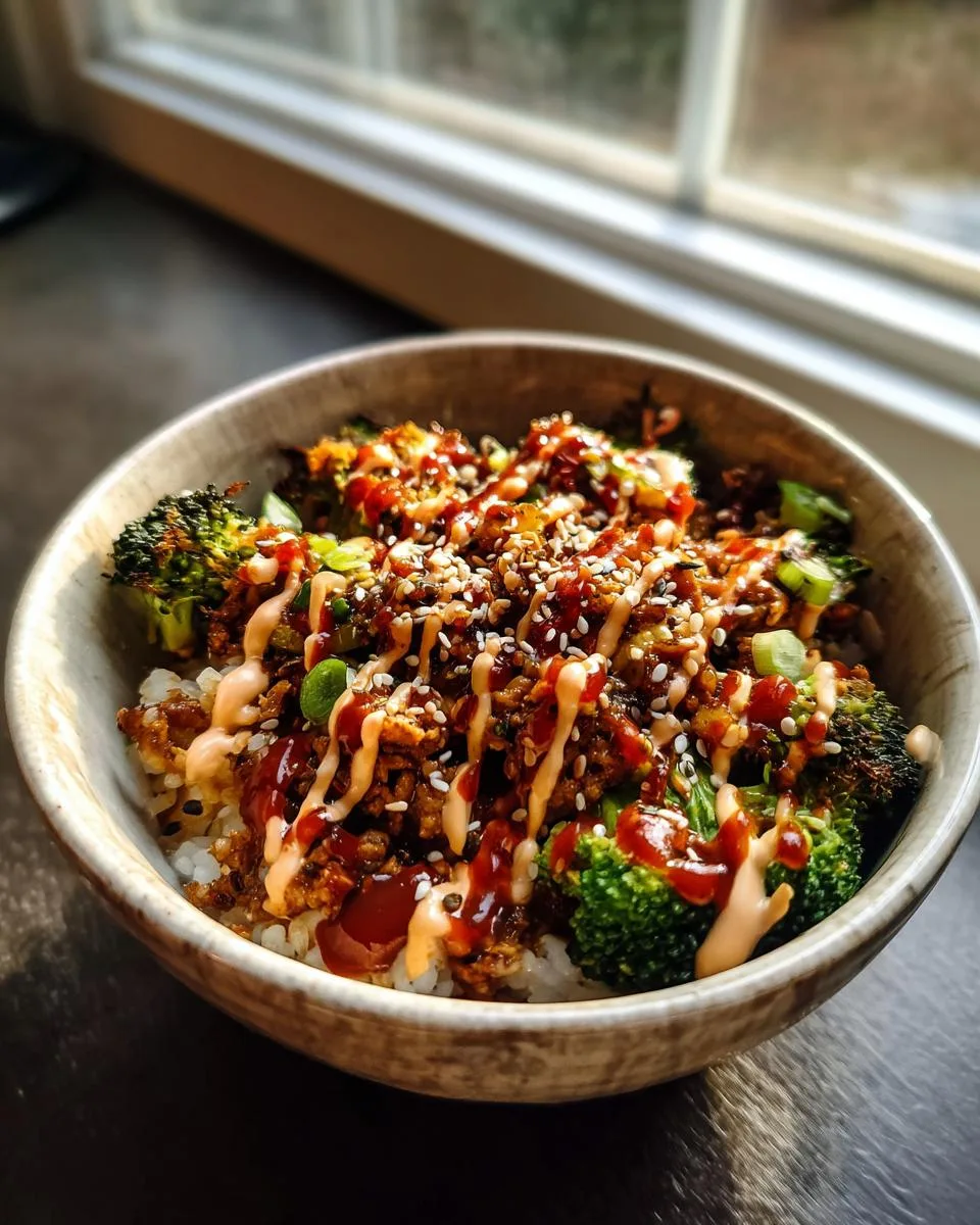 Ground Chicken Bowls - detail 1