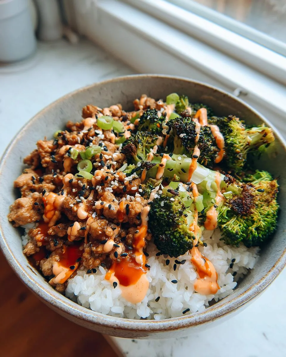 Ground Chicken Bowls - detail 2
