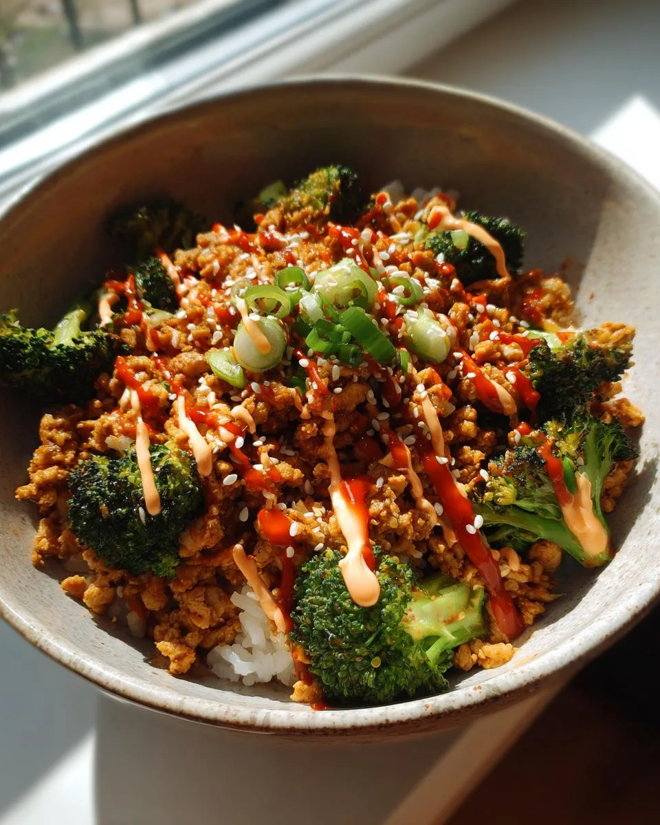 Ground Chicken Bowls - detail 4