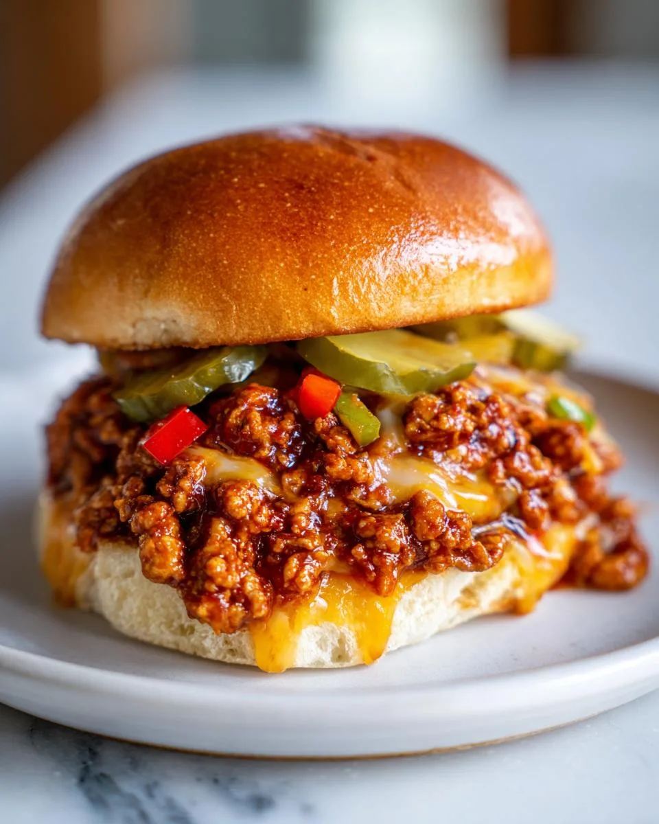 Ground Chicken Sloppy Joes - detail 2