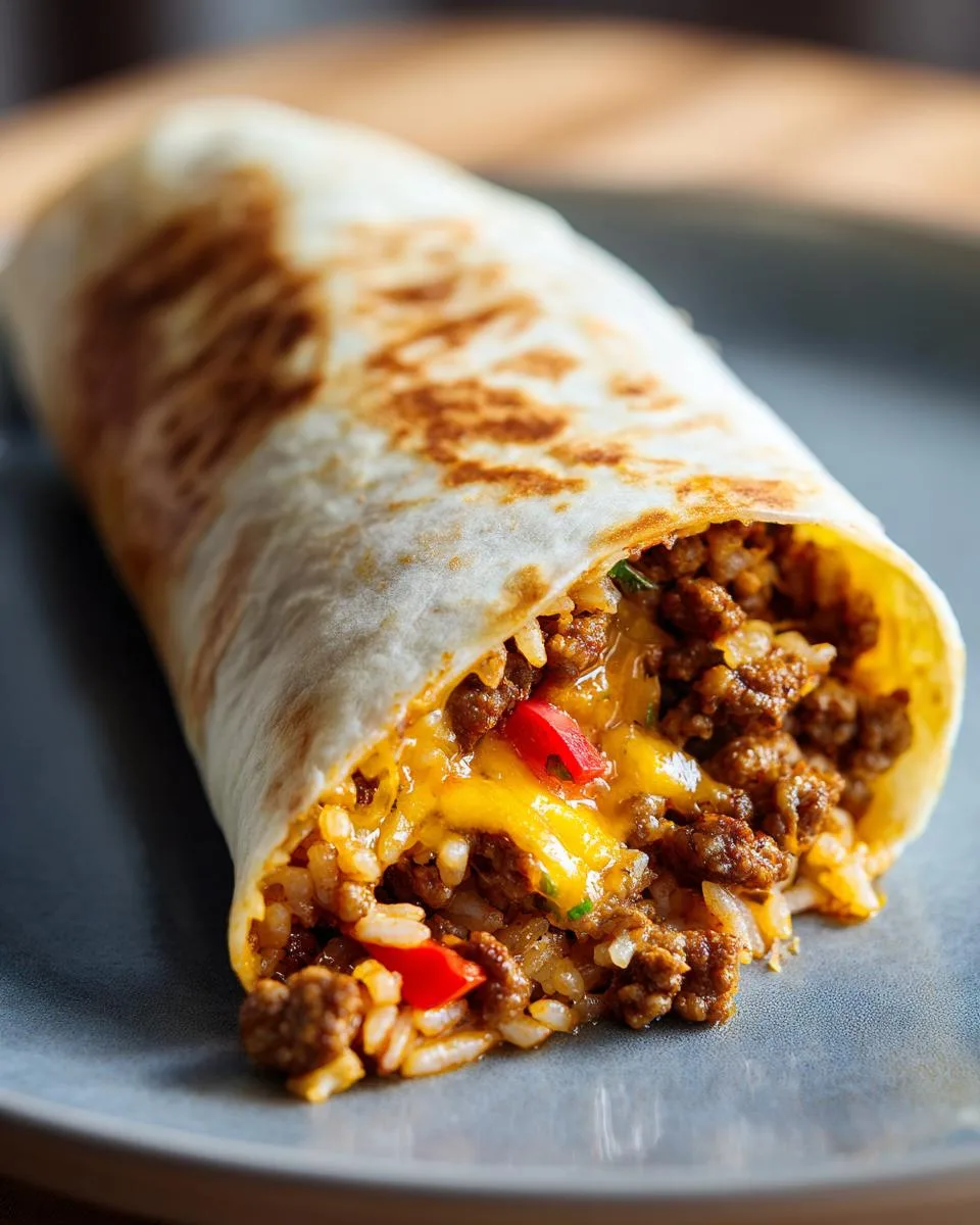 Ground Chicken and Rice Burritos - detail 5