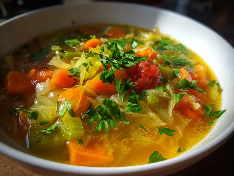 Hearty Cabbage Soup Diet