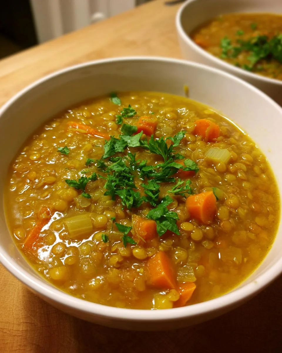 Hearty Lentil Soup Recipe - detail 2