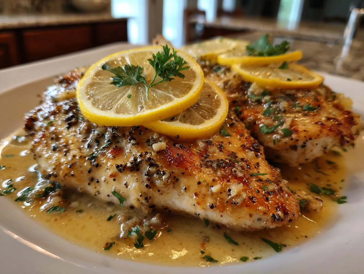 Juicy Lemon Butter Chicken Recipe in Just 30 Minutes
