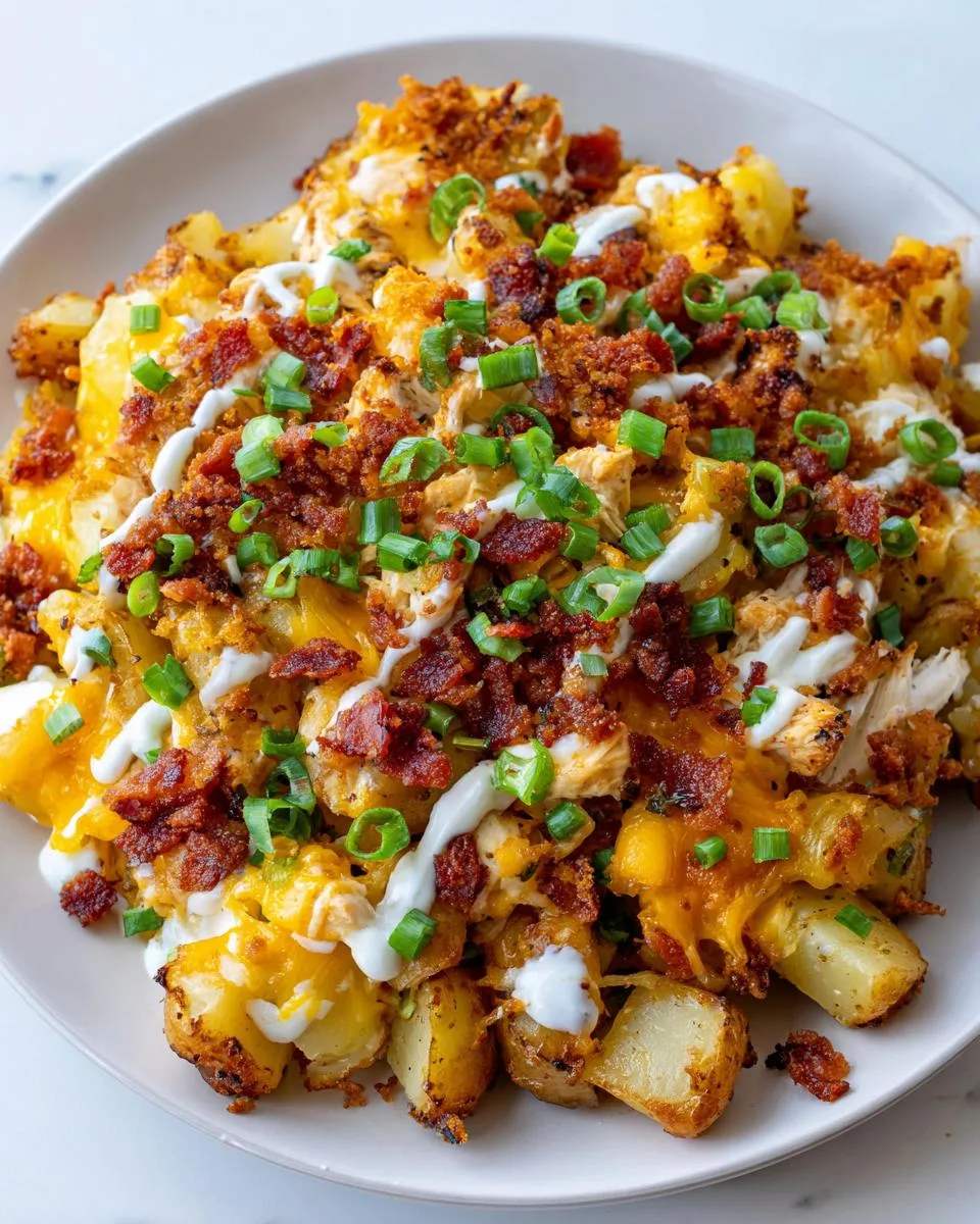 Loaded Potato Ranch Chicken Casserole - detail 1