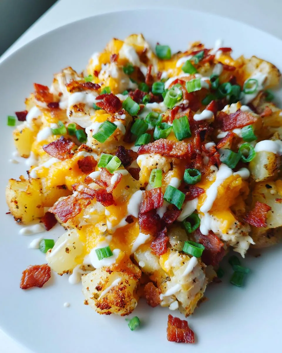 Loaded Potato Ranch Chicken Casserole - detail 3