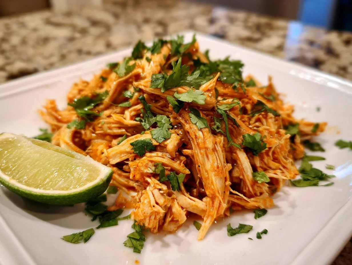 Juicy Mexican Shredded Chicken in Just 20 Minutes