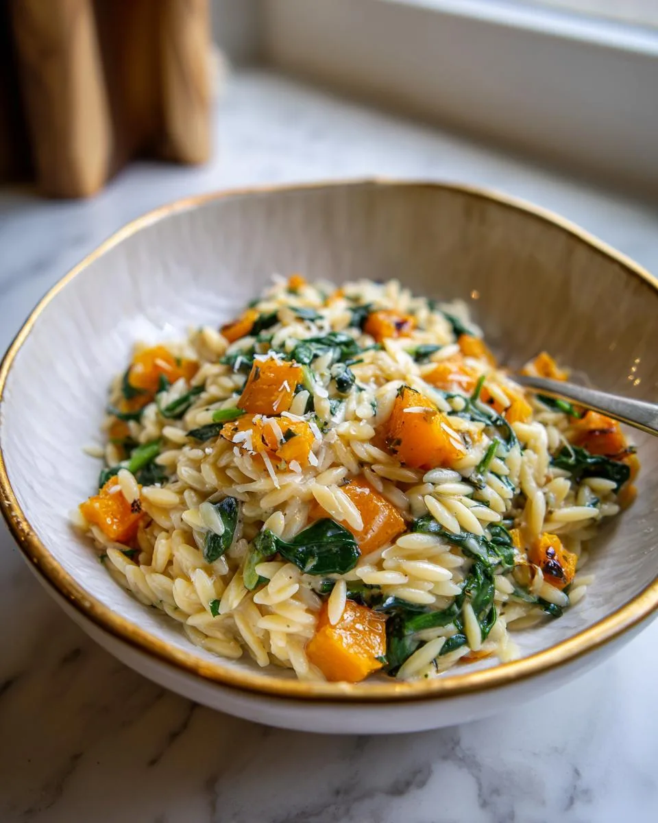 Orzo With Roasted Butternut Squash - detail 2