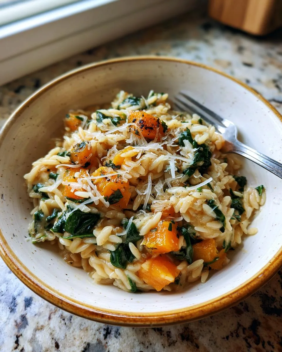 Orzo With Roasted Butternut Squash - detail 3