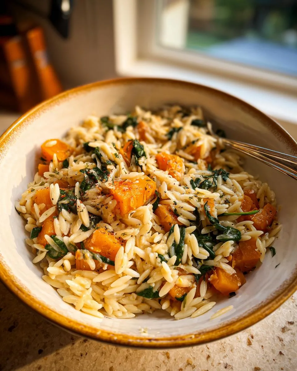 Orzo With Roasted Butternut Squash - detail 5