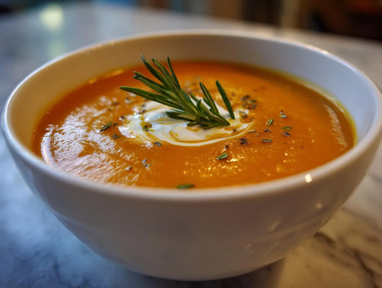 Creamy Roasted Vegetable Soup Recipe in Just 45 Minutes