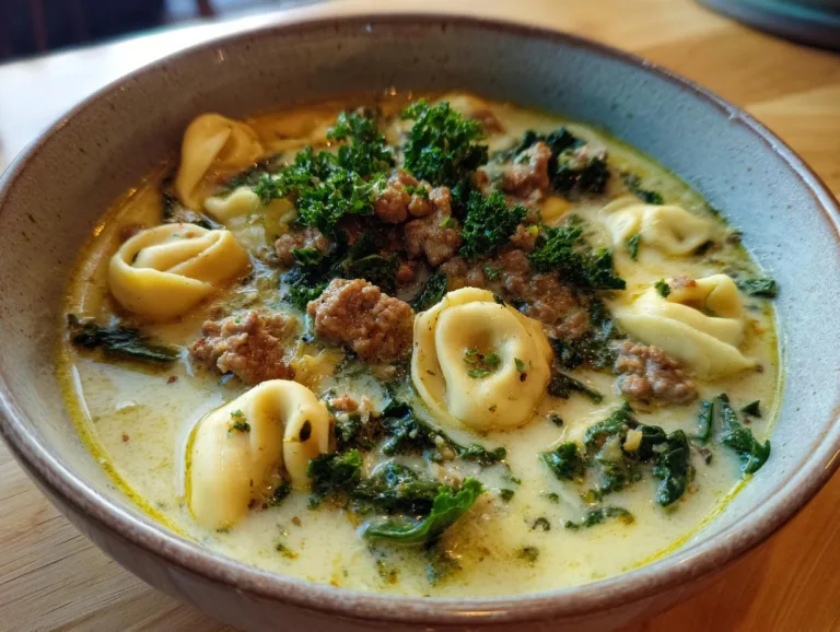 Sausage And Tortellini Soup
