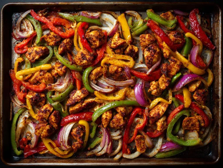 Sheet Pan Chicken Fajitas