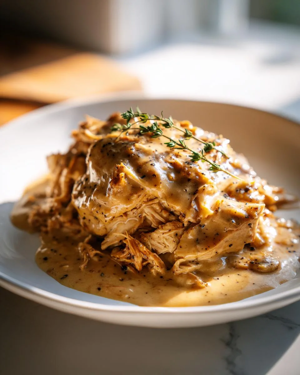 Slow Cooker Chicken and Gravy - detail 1