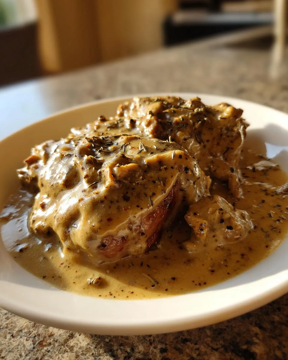 Slow Cooker Chicken and Gravy - detail 2