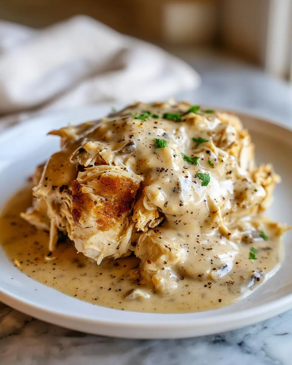 Slow Cooker Chicken and Gravy - detail 5
