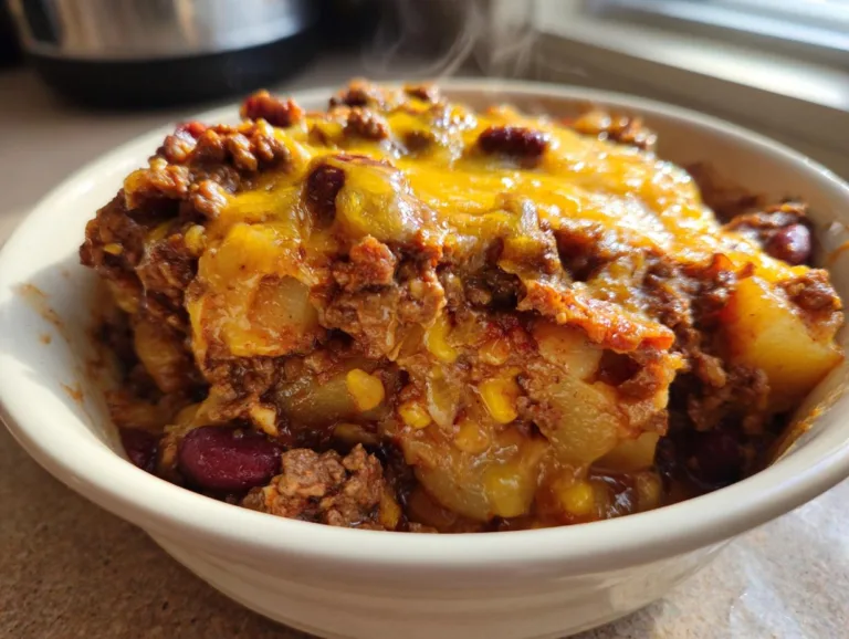 Slow Cooker Cowboy Casserole